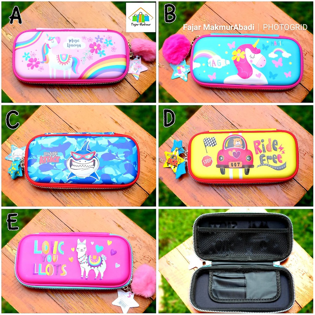 

Kotak Pensil / Pencil Case Caracter - A019