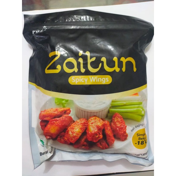 

Zaitun Nugget Spicy Wings 500gr