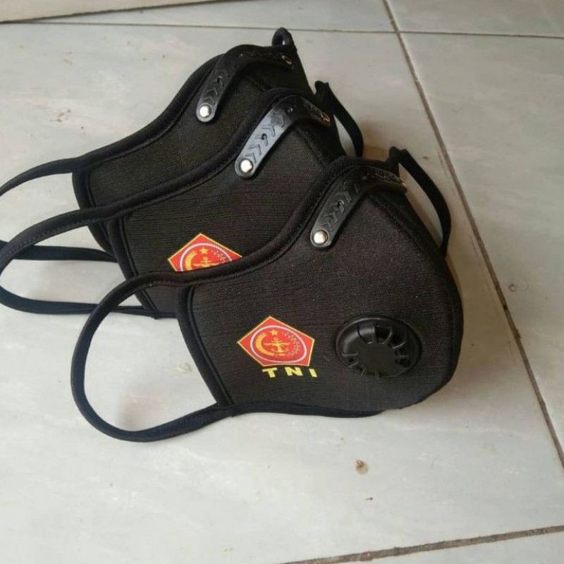 Masker TNI POLRI ventilator premium | Masker coroma | Masker TNI | masker POLRI