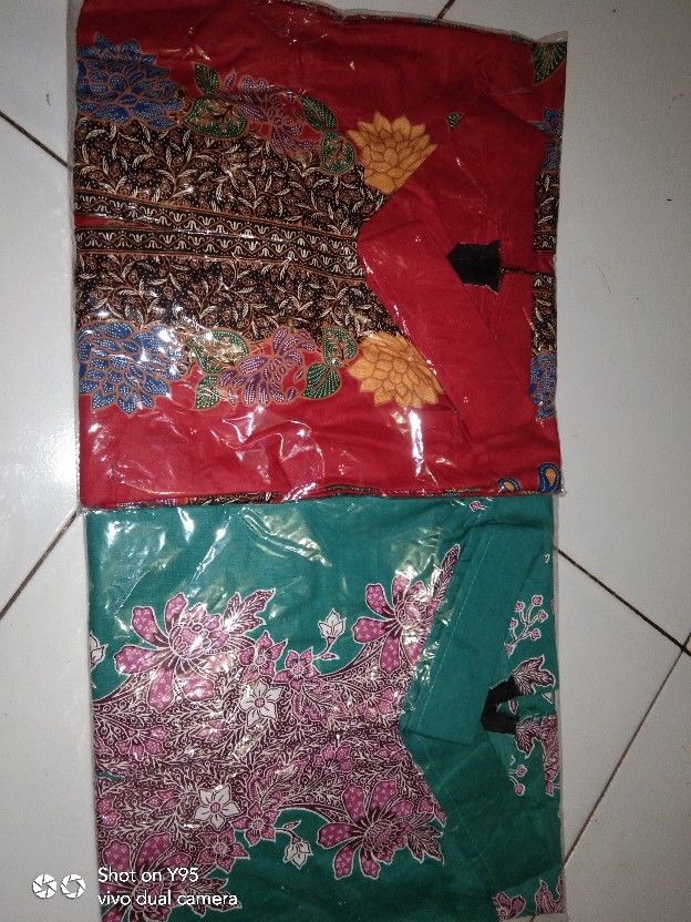 Tunik Batik Wanita Lengan Panjang | Baju Batik Atasan Wanita | Seragaman Batik Pekalongan