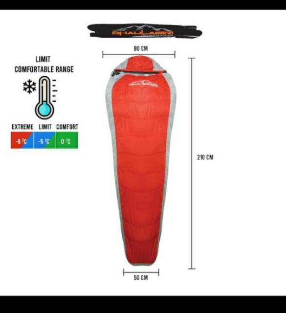 Sleeping Bag Dhaulagiri Dreamoz 1000