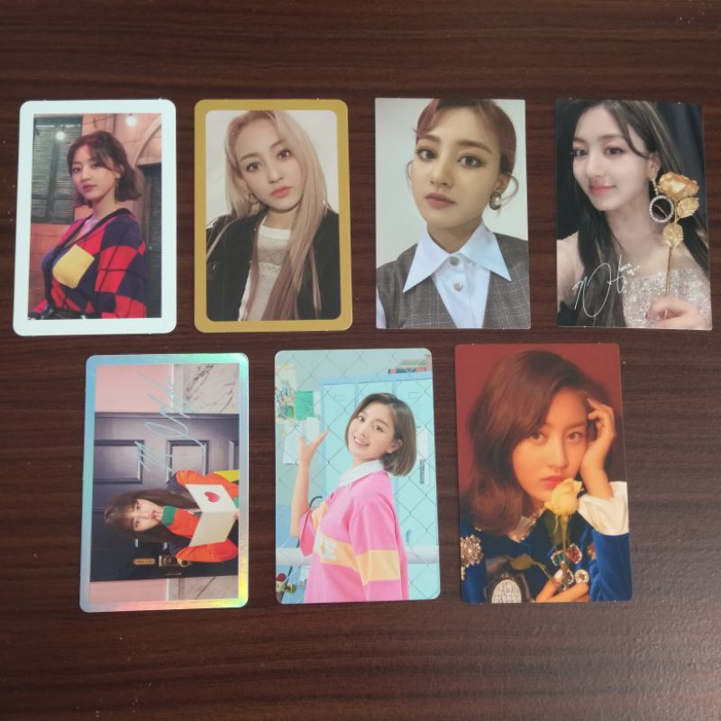 TWICE JIHYO OFFICIAL PHOTOCARD PC JIHYO ALBUM YES OR YES MORE AND MORE MNM EWO ICSM FEEL SPECIAL FS 