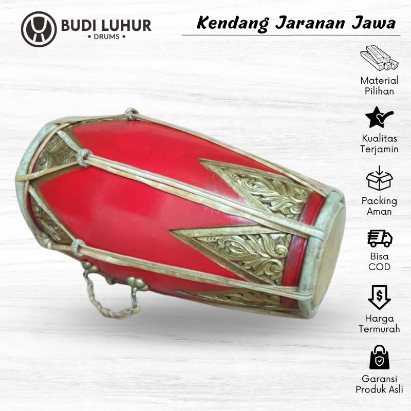 Gendang Kendang Jaranan Jawa Jaipong Kayu Nangka Mahoni Ukir Super Professional Kualitas Panggung Murah