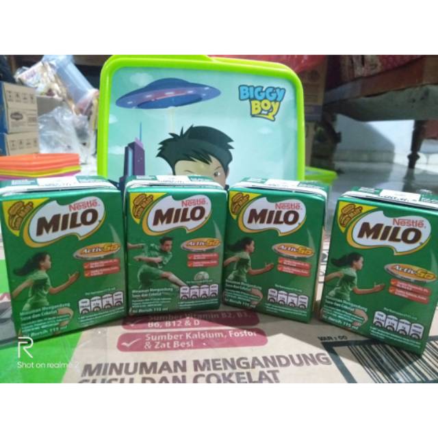 

promo milo+kotak makan sekat