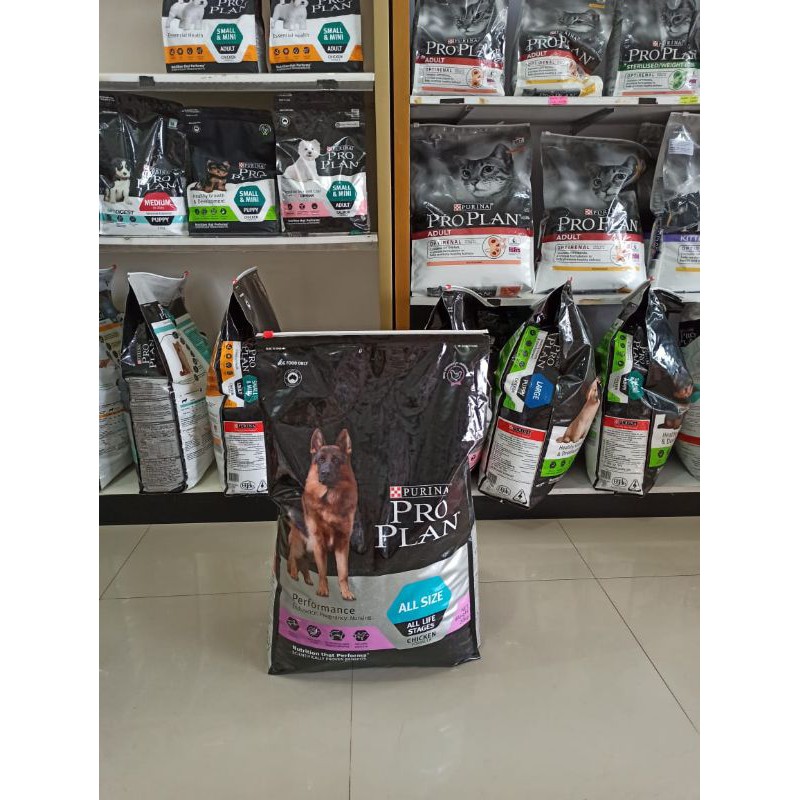 Pro Plan Performance All Life Stage All Size Chiken 20kg (Ekspedisi) good dogfood makanan anjing proplan all size