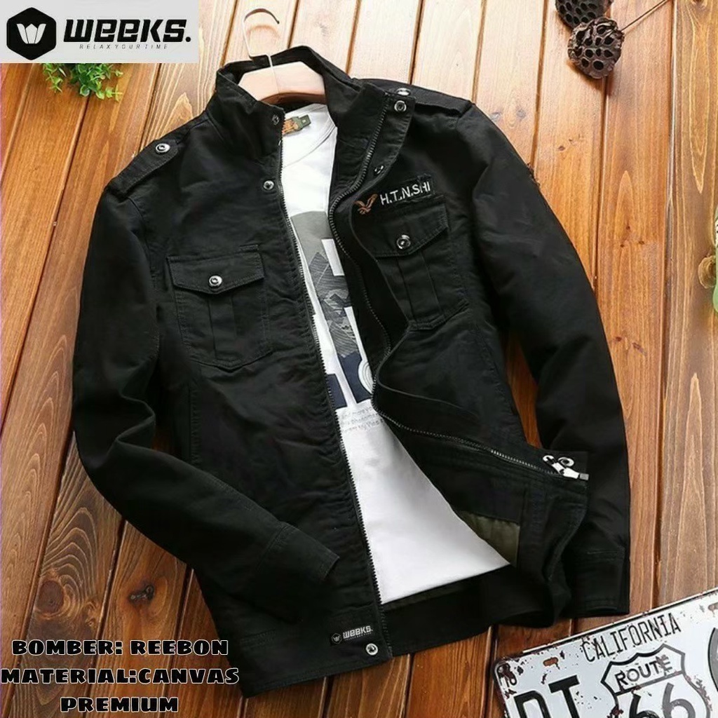 JAKET BOMBER HTNS REBOON WEEKS APPAREL