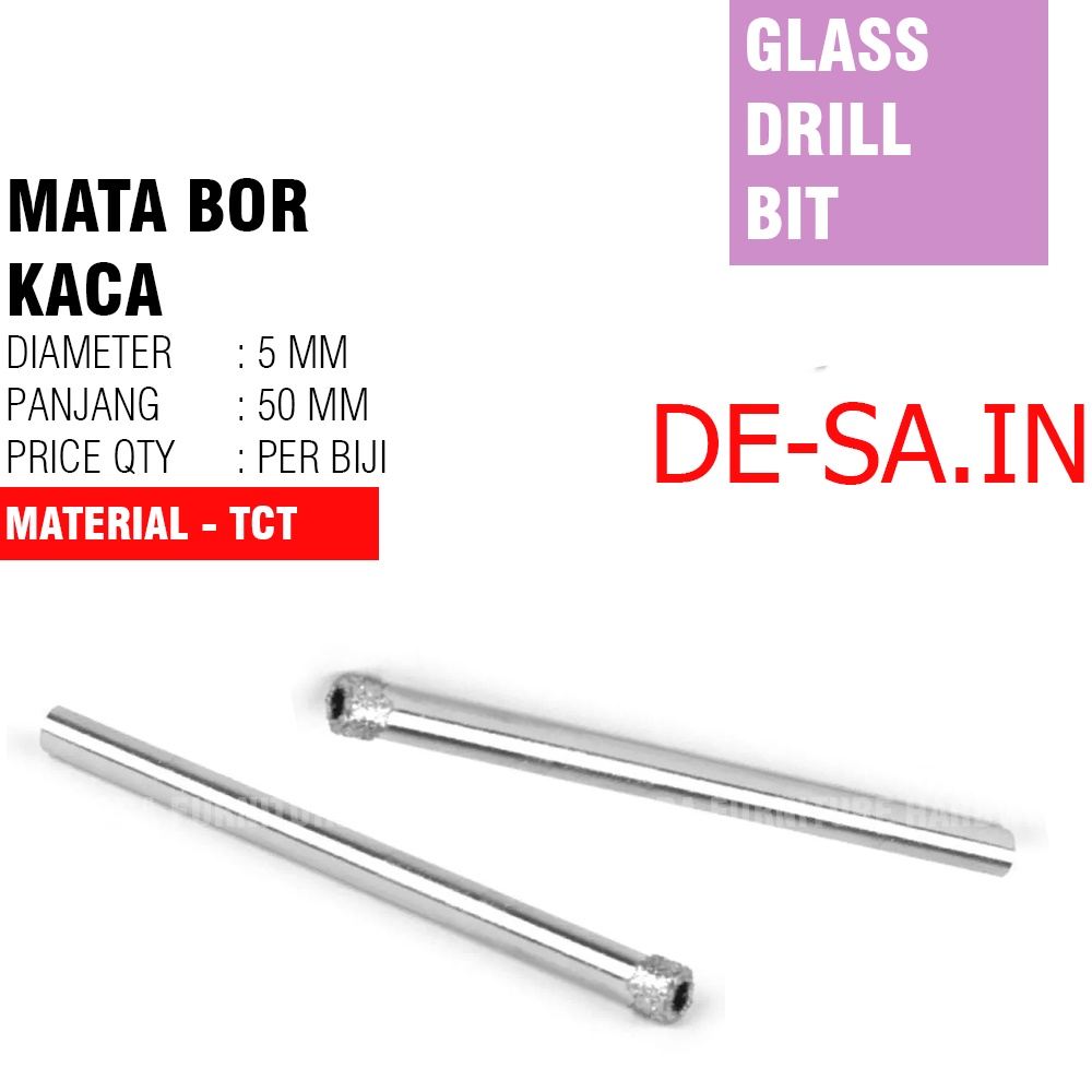 MATA BOR KACA 4MM / 5MM / 6MM / 8MM /10MM / 12MM