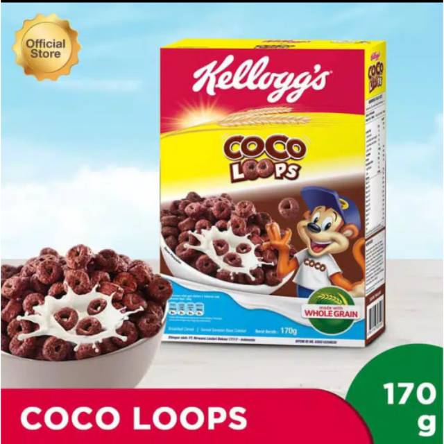 Kelloggs coco loops 170gr