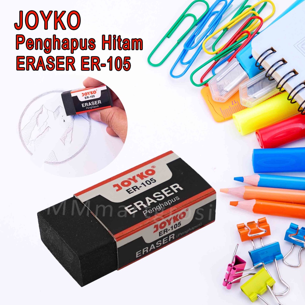 Joyko / Eraser ER-105 / Penghapus / Hitam