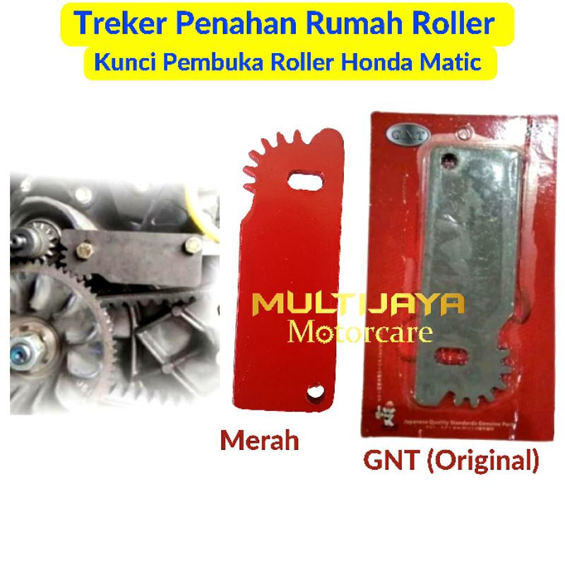 ORIGINAL READY Treker Penahan Rumah Roller Kunci Pembuka Roller Penahan Gigi Stater Honda Matic