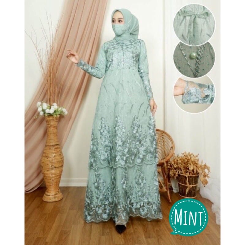 BJ - MAXI NAMIRA / GAMIS NAMIRA/ MAXI DRESS/ GAMIS BRUKAT