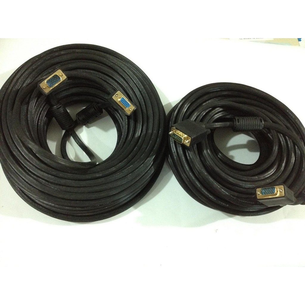 Kabel VGA Male - Male 15 Meter Gold Plated