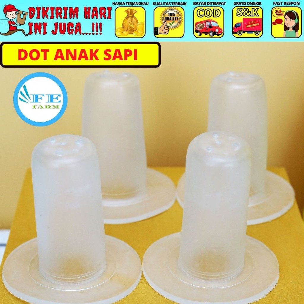 Dot Pedet anak sapi Kuda Kerbau Dot Silikon Silicone Dot Hhewan Ternak FEFARM