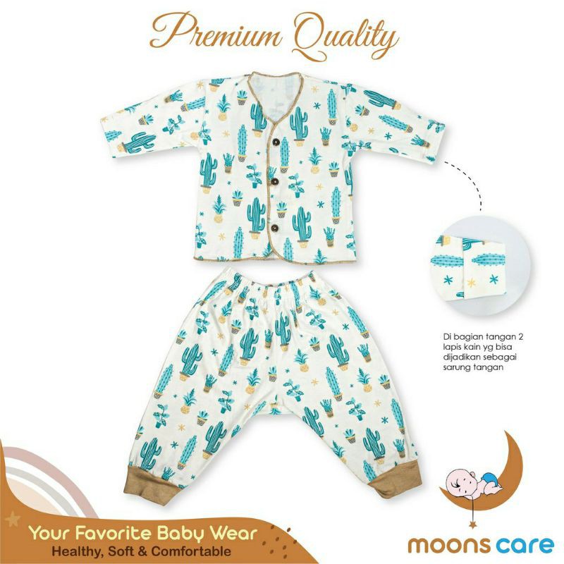 MOONS STELAN PANJANG NEWBORN BUKA KAKI/STELAN NEWBORN