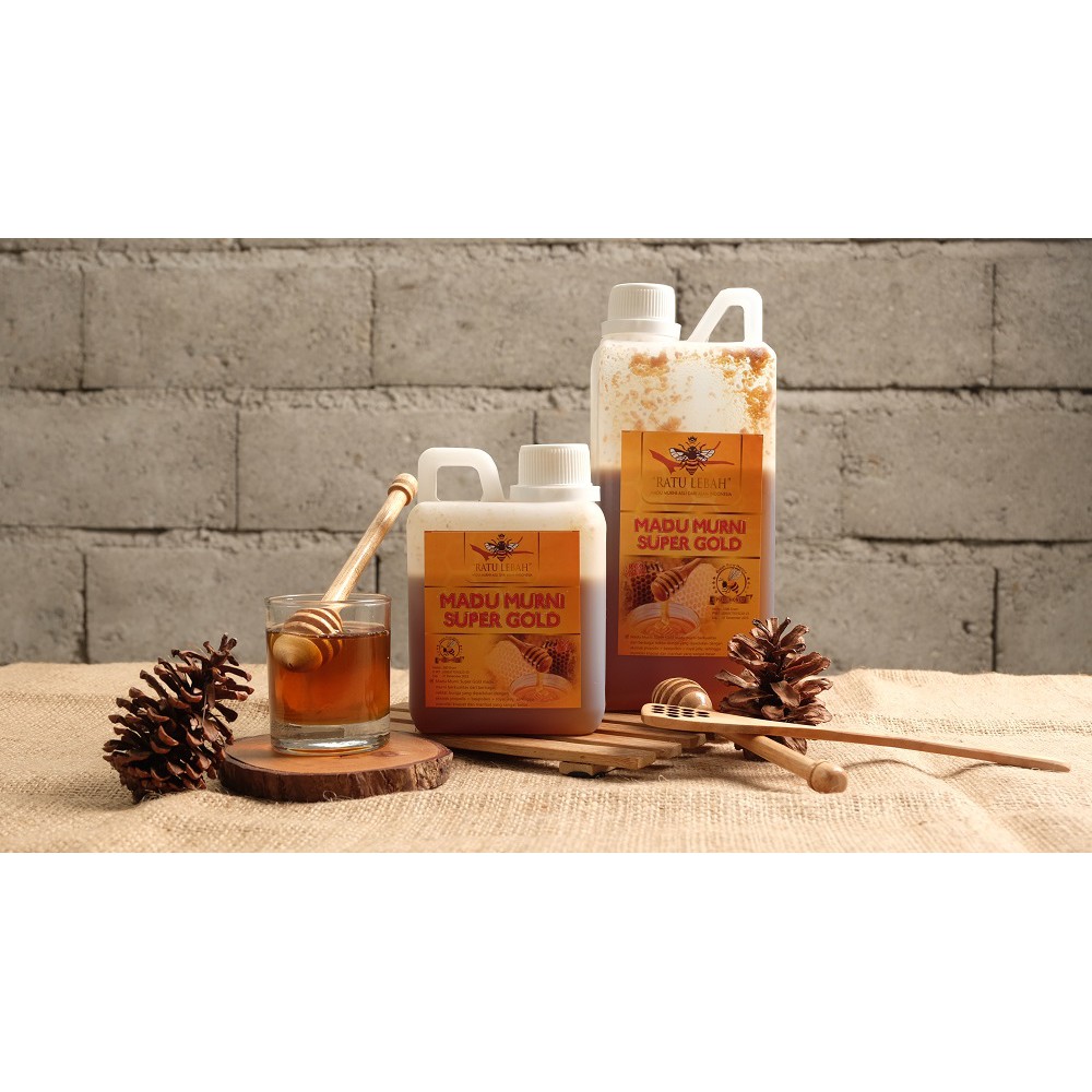 

MADU SUPER GOLD 1 KG (Madu+Royal Jelly+Beepolen+Propolis)