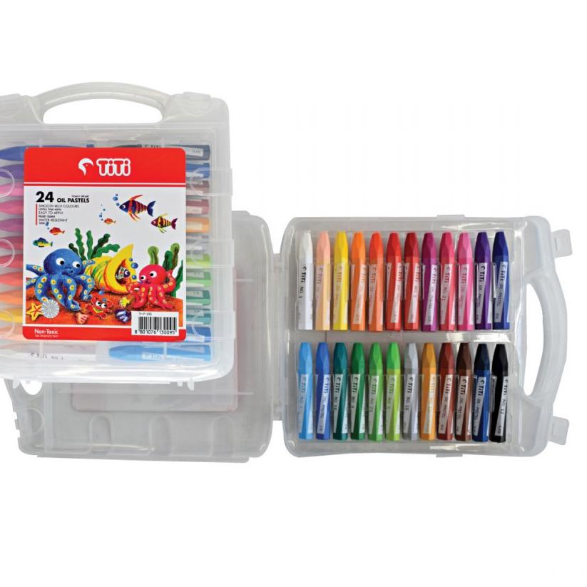 

Banyak Dipakai.. Crayon Oil Pastel Titi 24 Warna