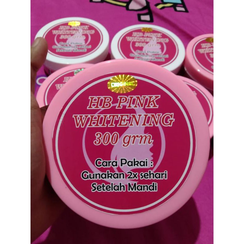 hb pink whitening