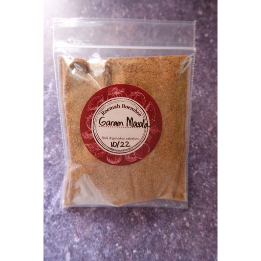 

Garam Masala/ Bumbu Khas India -20 gram