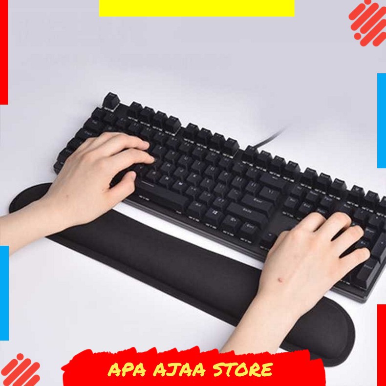 Terbaru ! Sovawin Ergonomic Keyboard Wrist Rest Pad Support Memory Foam - SH-JPD