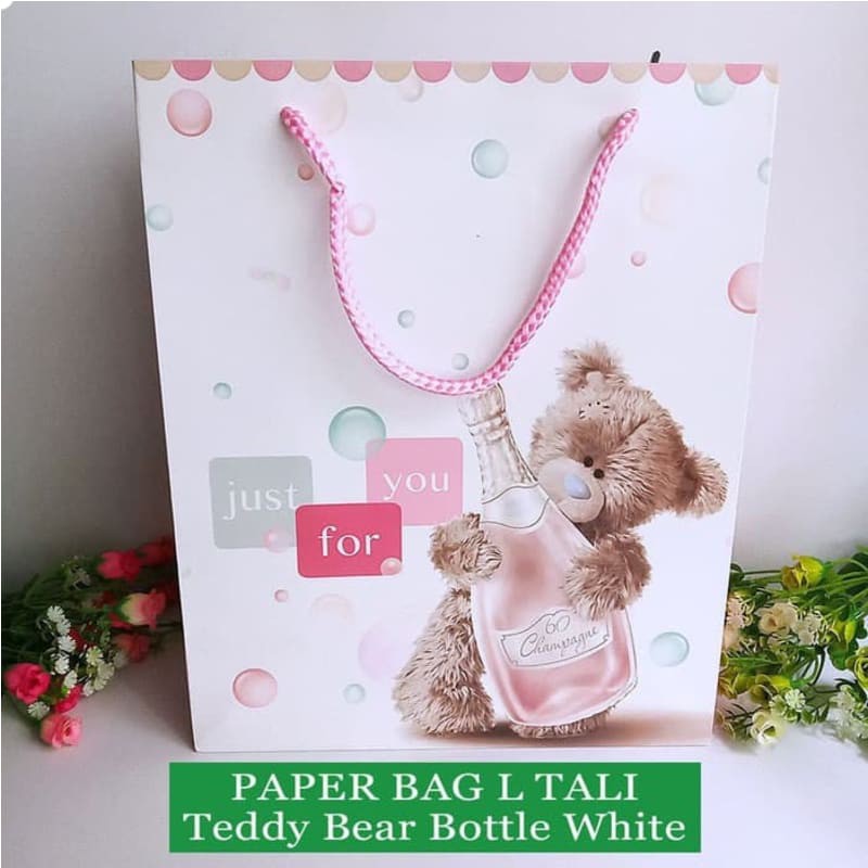 

Deskripsi Paper Bag Tali Motif / Tas Kertas Kado - L Bear 2