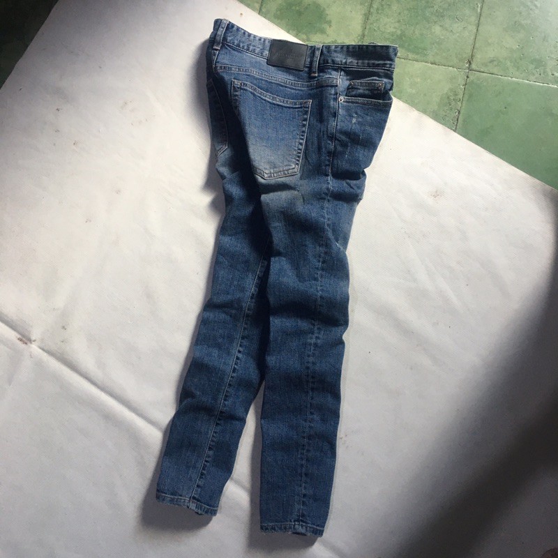 celana jeans pria piece worker-bekas/second original-size 31 slim