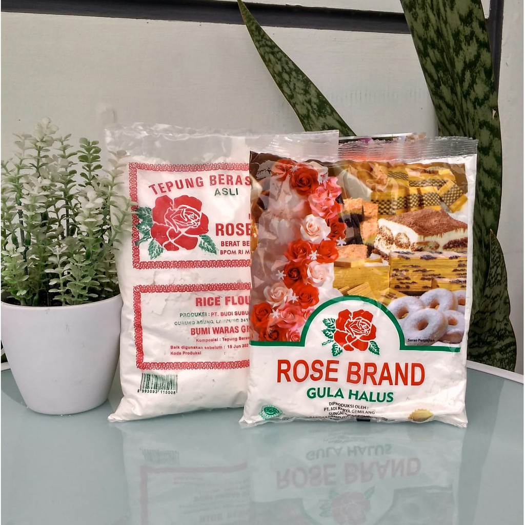 

Tepung Beras / Gula Halus/ Ketan Putih Rose Brand 500g