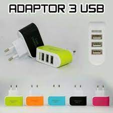 Adaptor Charger 3 Port 3.1A / Batok Charger 3 Port USB