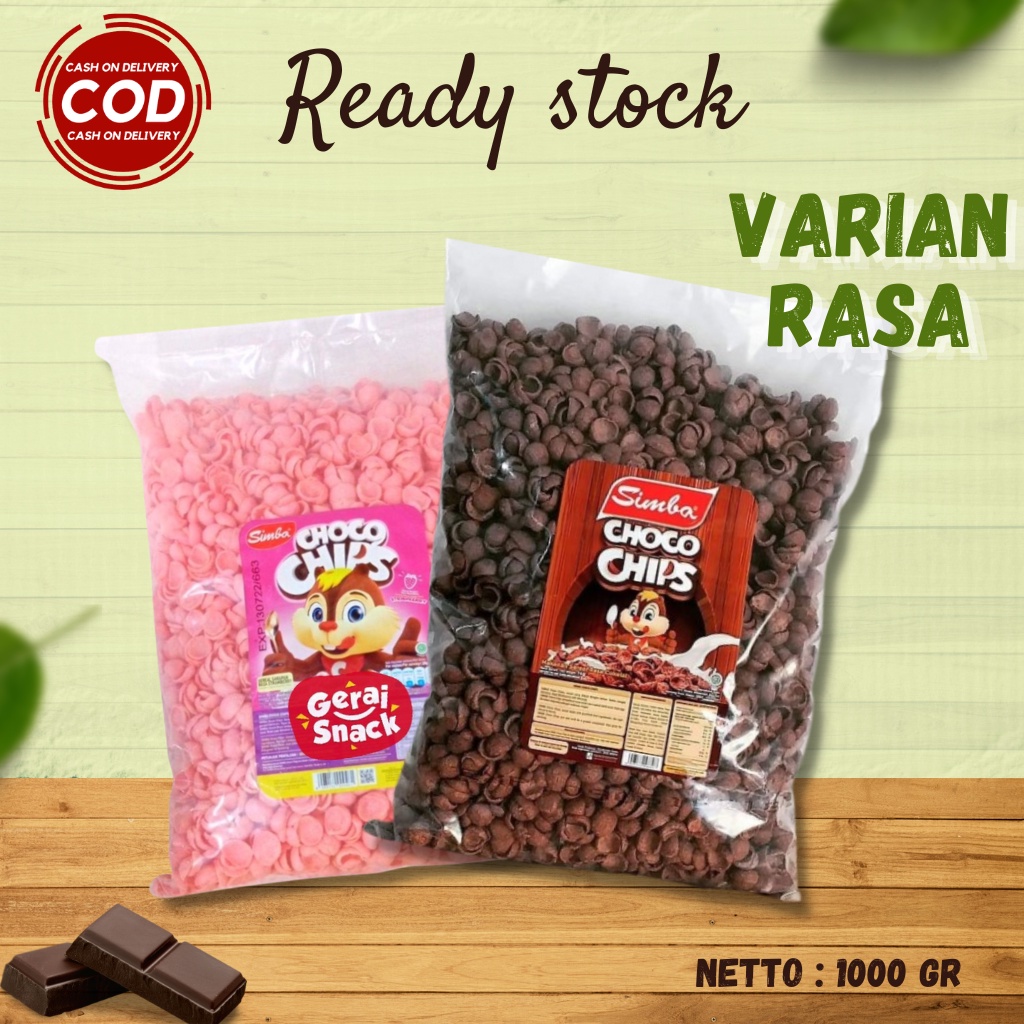 

Choco Chips / Choco Crunch / Coco Simba Bulky Richeese Nabati 950Gram Murah Kualitas COCO CRUNCH 500 GR / CHOCO CHIPS / KOKO KRUNCH / COCO CRUNCH KILOAN