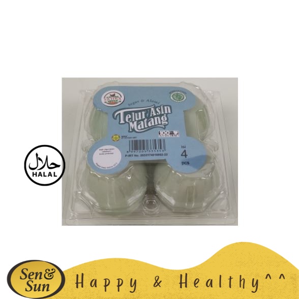 

Sen&Sun Telur Asin Matang 1 pack (4 butir)