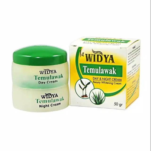 cream temulawak widya day & night bpom original krim wajah ori/krim pemutih wajah murah