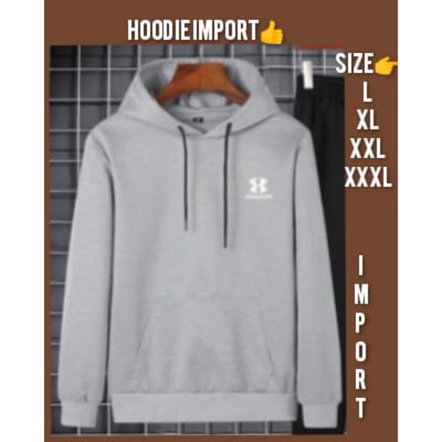 Sweater Cowok Cewek NY Hoodie Pria Wanita Ny Switer logo bordir