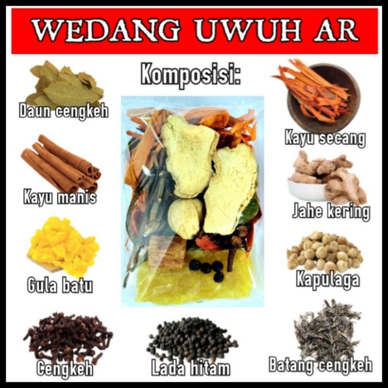 

Wedang uwuh komplit 20 g 950-1850