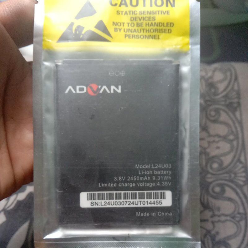 BATRE HP ADVAN NASA PLUS. ORIGINAL