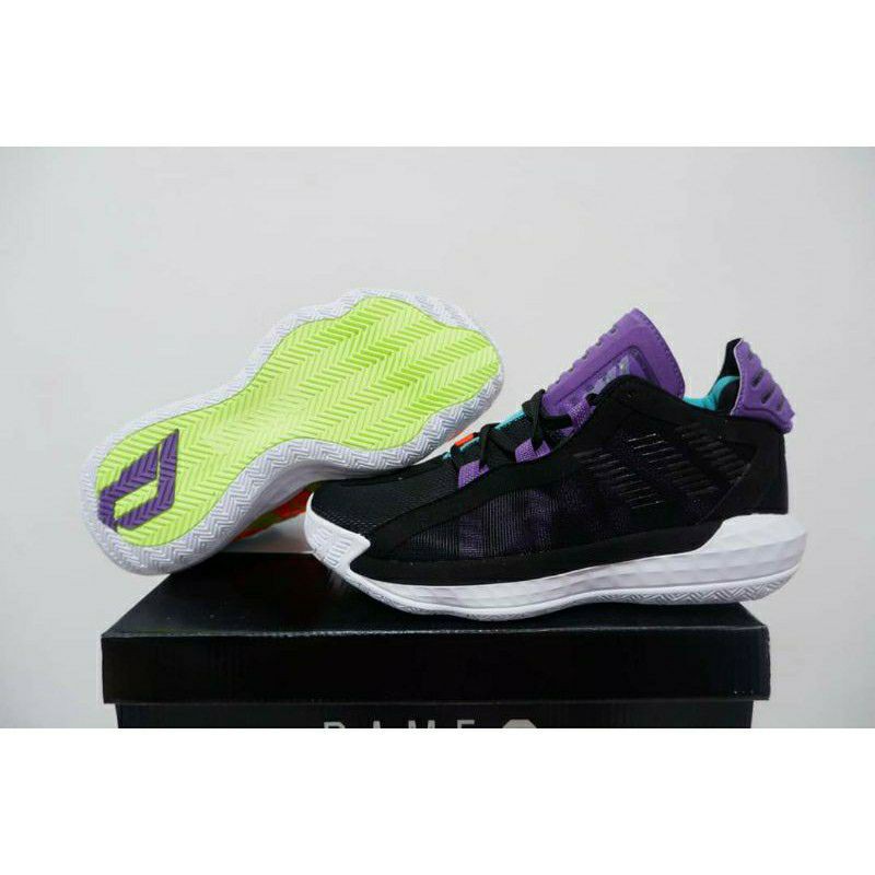 DAME 6 LOW BLACK PURPLE