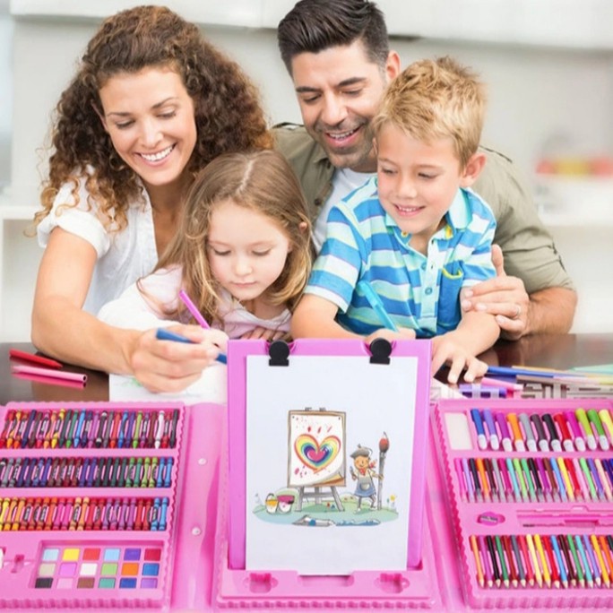 

Sale Spidol Crayon Warna 208 Pcs Art Set Menggambars Bergaransi