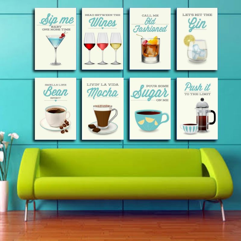 Hiasan Dinding Cafe - Hiasan Dekorasi Dinding Dapur Cafe 20x30