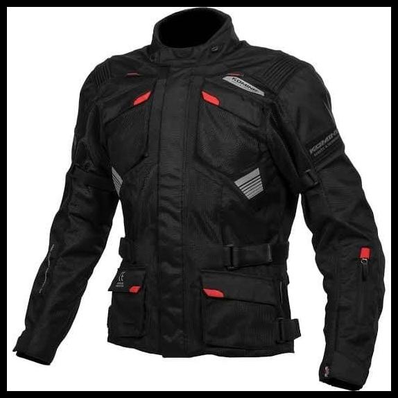 Jaket Motor Komine Jk 142 P Advanture M-Jkt Black | Jaket | Komine