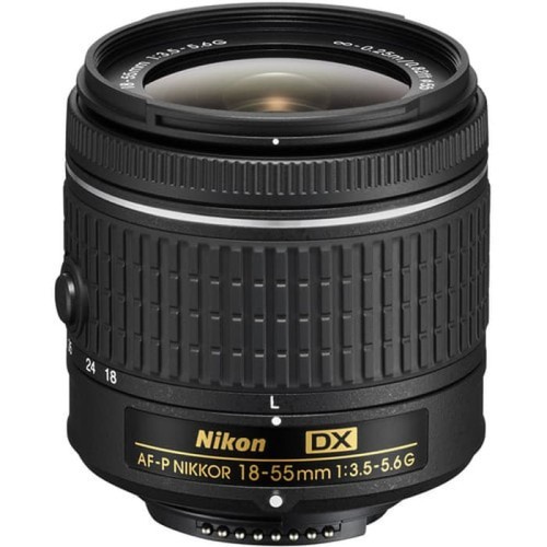 Nikon AF-P DX NIKKOR 18-55mm f3.5-5.6G VR Lens AF-S 18-55mm