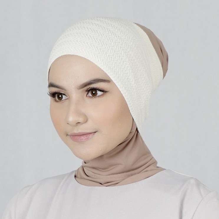 Nobby - Ciput Aruma Bahan Knitting Ciput Inner Hijab Anti Gerah