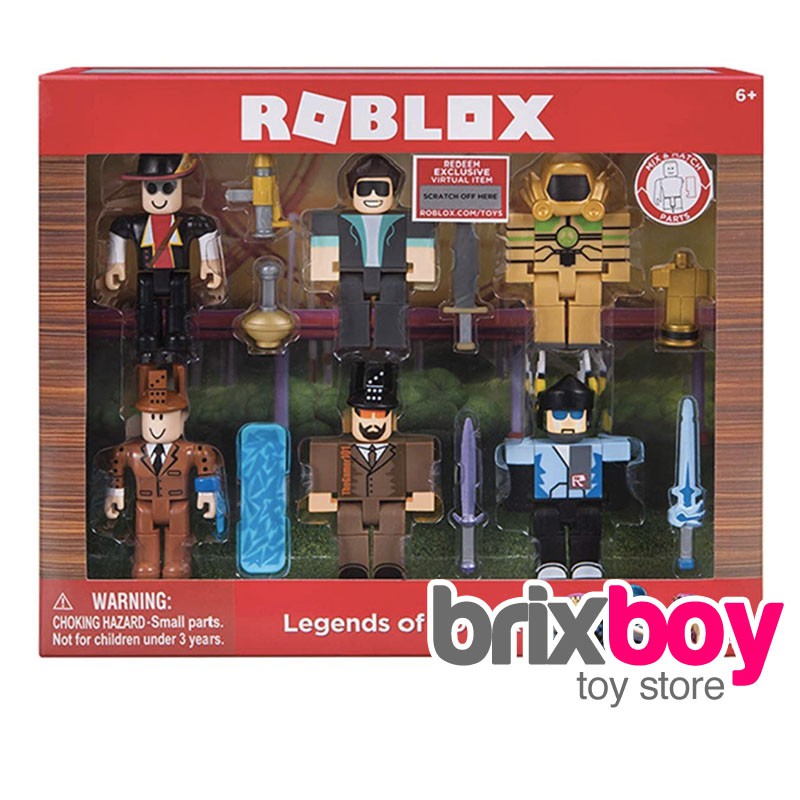 Roblox Minifigures Legends Of Roblox Set Six Figures Pack 1830 A - roblox series 1 champions of roblox 6 figures pack