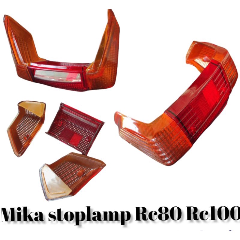 Mika stoplamp Rc80 Rc100 set mika lampu belakang RC+sen