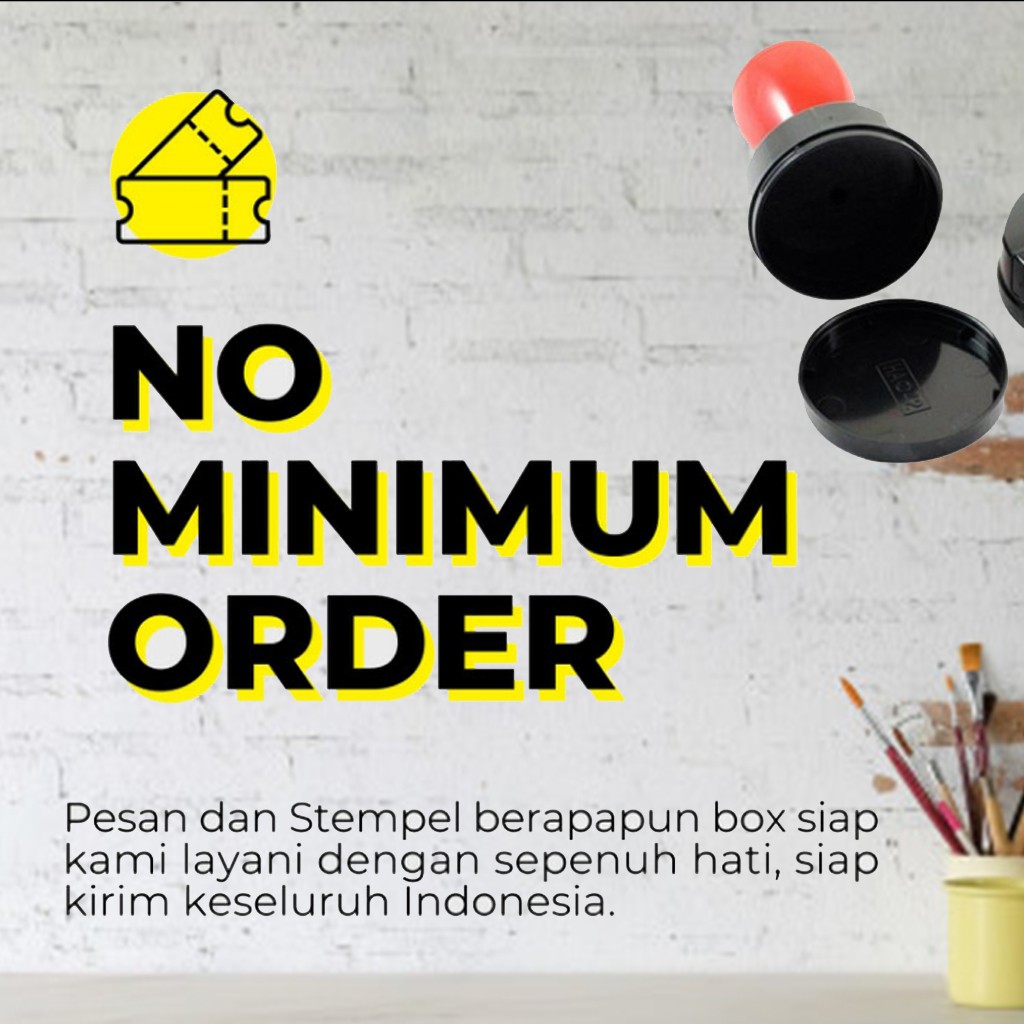 

RB Stempel otomatis / desain custom / murah berkualitas