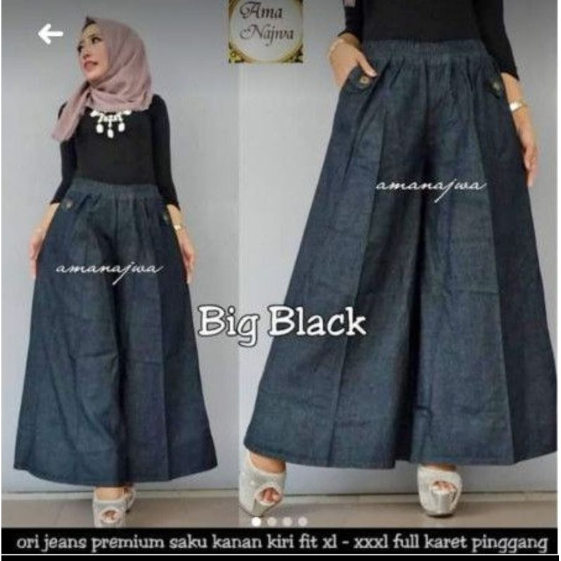 Kulot Jeans Payung Jumbo