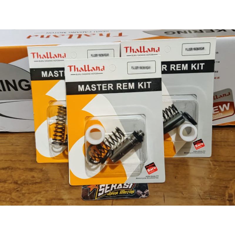 SEAL SIL MASTER REM KIT BELAKANG BAJAJ PULSAR 180/200