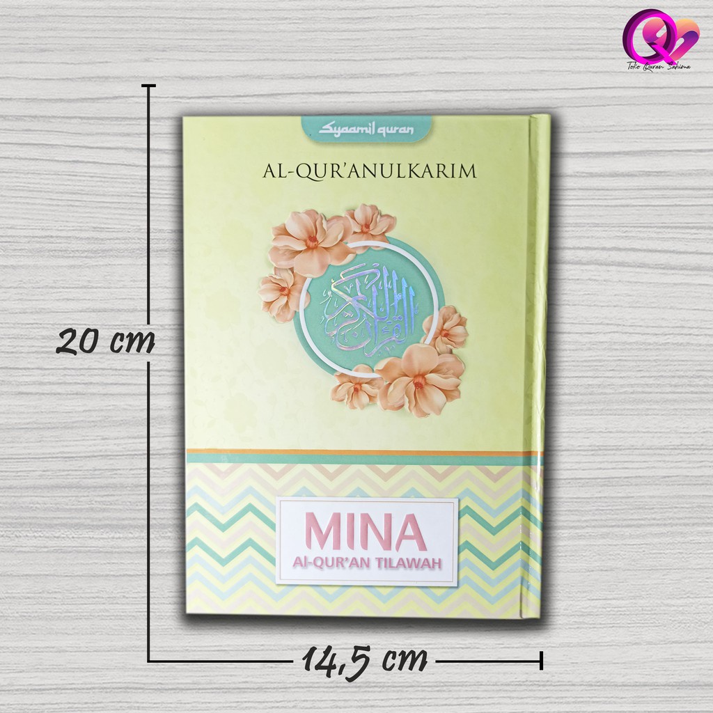 Al-Quran Mina A5 For Woman / Mushaf Mina Tilawah Non Terjemah - Syaamil Quran