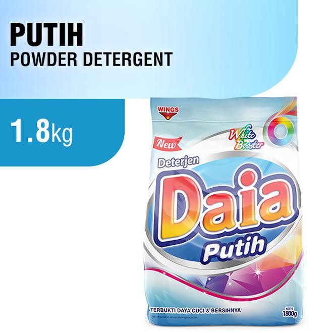 

Daia Deterjen Bubuk 1.8 Kg - Putih