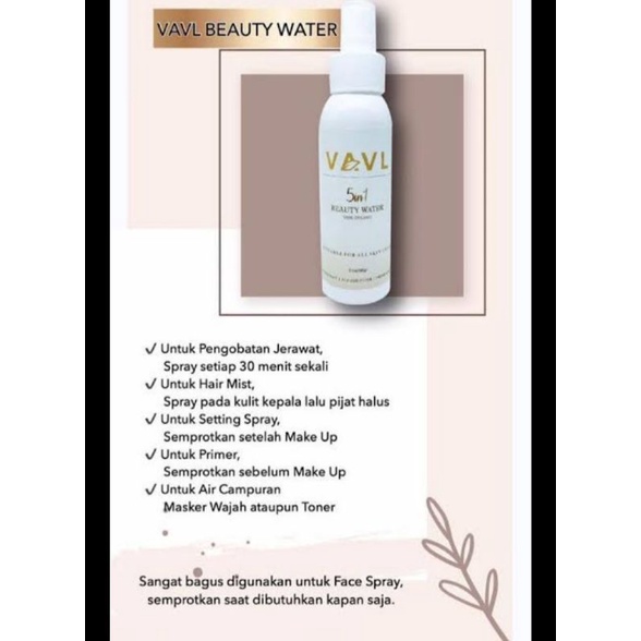 Vavl Beauty Water Strong