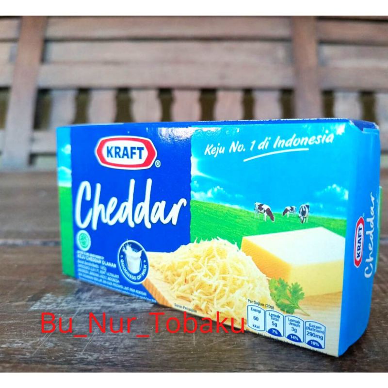 Jual Keju Kraft Cheddar 165 Gr Enak | Shopee Indonesia