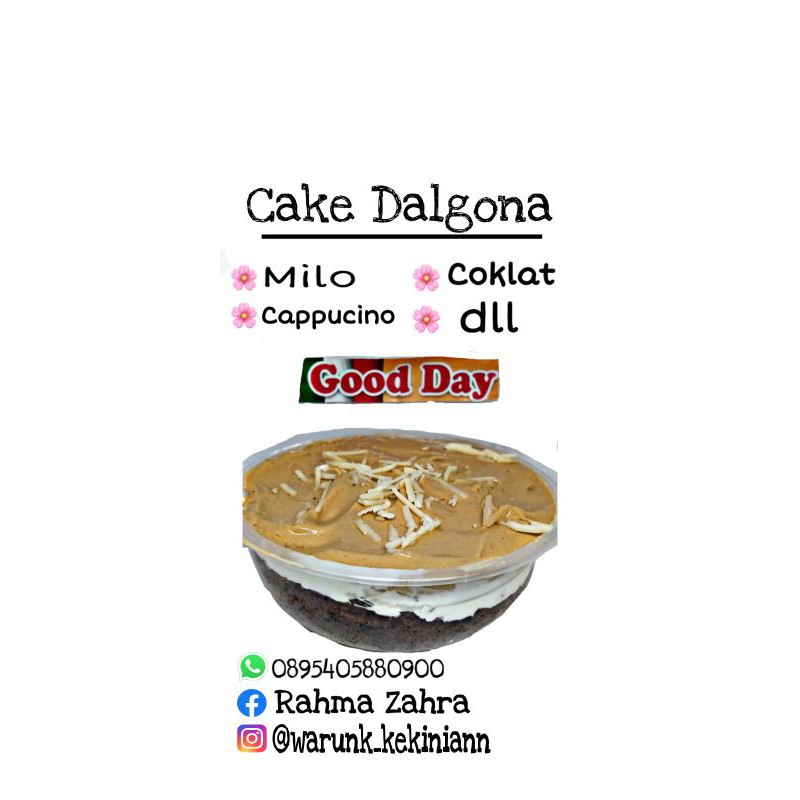 

Dalgona cake homemade