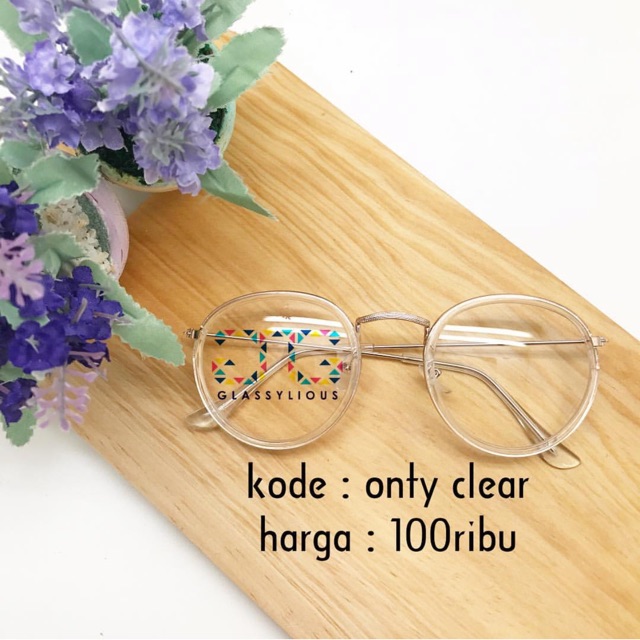 FRAME KACAMATA ONTY CLEAR
